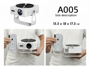 AUN A005 Projector Size Comparison | Projector Price in BD