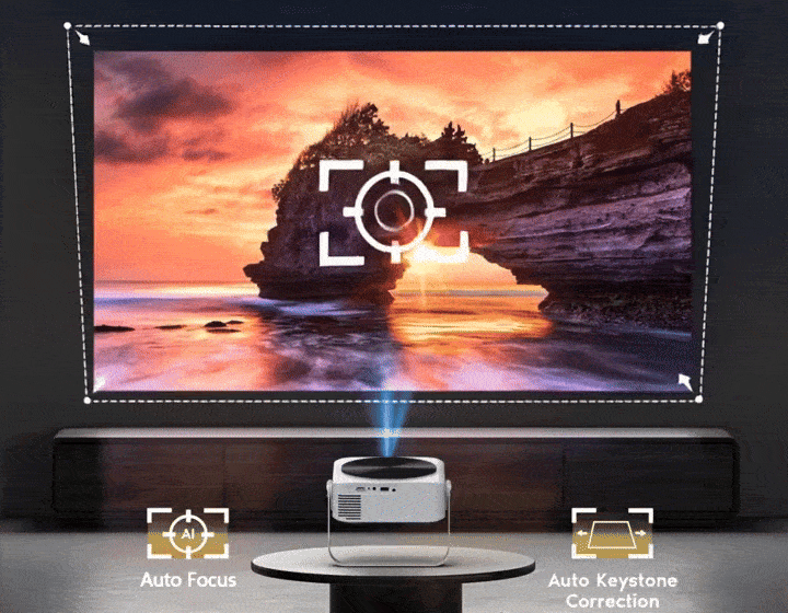 AUN A005 Projector Auto Focus | Projector Price in BD