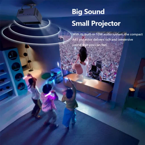 AUN A45 Full HD Home Cinema Android Projector | AUN Projector Bangladesh AUN A45 Full HD Home Cinema Android Projector | AUN Projector Bangladesh