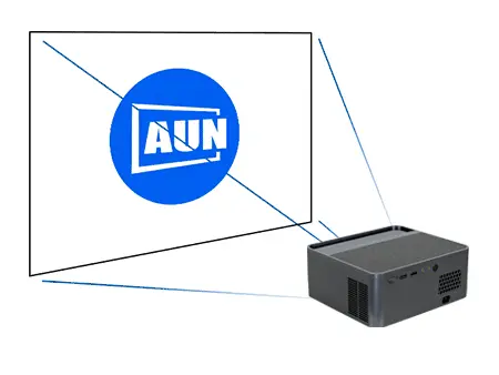 AUN A45 Full HD Home Cinema Android Projector | AUN Projector Bangladesh