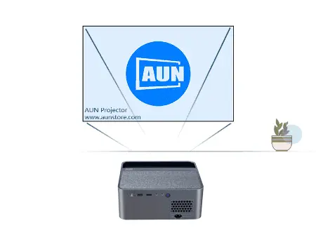 AUN A45 Full HD Home Cinema Android Projector | AUN Projector Bangladesh