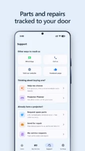 AUN Care App — Projector Warranty & Repair Tracking BD